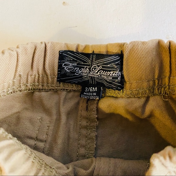 3 piece set English Laundry Baby boys collared khaki pants toddler clothes - Picture 11 of 11